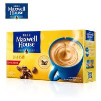麦斯威尔速溶咖啡三合一即溶咖啡粉奶香味浓郁咖啡味饮品60条盒装