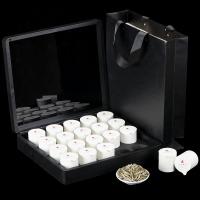 麦洛洛 精选明前头采茗茶特级福建福鼎白毫银针白茶叶礼盒装100g