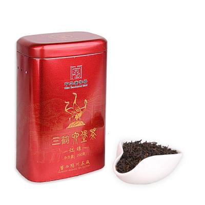 三鹤六堡茶特级茶红罐2017年陈化200g礼品黑茶叶散茶广西梧州茶厂