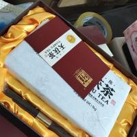 黑茶湖南安化正宗白沙溪三年陈1000克金花天尖茯砖茶正品安化黑茶