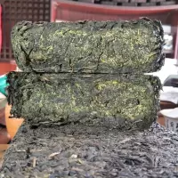 黑茶湖南安化正宗金花湖南安化原叶黑茶金花手筑茯砖茶黑茶叶两斤