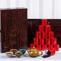 新茶正山小种红茶茶叶礼盒装浓香型茶具小罐装春节过年节日礼品