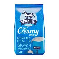 德运Devondale全脂脱脂速溶奶粉学生青少年老年成人补钙牛奶粉1kg