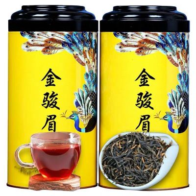 2024新茶金骏眉茶叶红茶特级正宗浓香型八闽与恩红茶金俊眉500g散装罐装