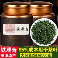 铁观音茶叶特级春茶浓香型正宗安溪高山叶礼盒装新茶500g
