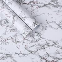 墨斗鱼自粘墙贴大理石纹9196 卧室客厅电视背景墙大理石纹路简约加厚防水壁纸装饰贴膜10米墙纸宽45cm