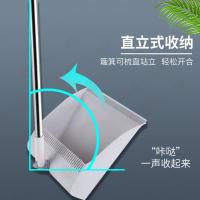 折叠扫把簸箕三件套套装家用梳齿扫头发神器懒人扫帚软毛扫把旋转|单簸箕随机发可备注