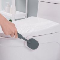 浴室长柄海绵擦长刷子墙壁清洁刷浴缸海棉刷地板瓷砖刷海绵百洁布|长柄魔力刷[绿色] 3个