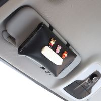 新款汽车卡通创意纸巾盒车载遮阳板扶手箱抽纸盒套车用汽车用品女|黑色 (生肖牛)图案