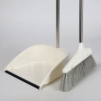 扫把套装家用软毛猪毛扫地笤帚簸箕扫头发神器单个魔术扫帚地刮包|塑料扫把+簸箕(两件套)