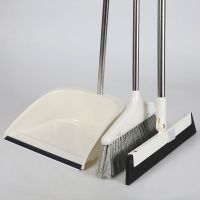 扫把套装家用软毛猪毛扫地笤帚簸箕扫头发神器单个魔术扫帚地刮包|塑料扫把+簸箕+刮水器(三件套)