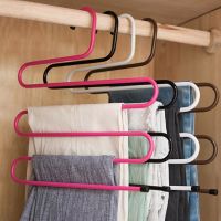 衣架裤架多功能s型多层收纳衣架收纳架收纳袋衣服挂皮带挂围巾挂
