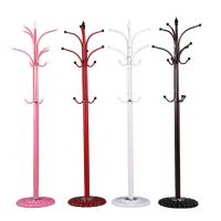 落地搭衣架衣帽架简约铁艺衣服架室内门厅卧室挂衣架子