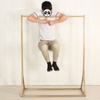 铁艺男女服装店展示架落地式中岛架衣服店货架家用晾衣架