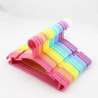 儿童衣架宝宝加粗衣架小童新生儿防滑衣架塑料衣撑衣服晾衣架子
