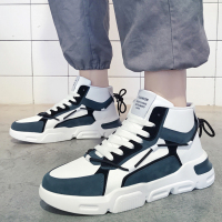 胜耐尅格精品精选特卖2020新款秋季男鞋潮流高帮布鞋男士韩版运动休闲板鞋百搭帆布潮鞋正品打折折扣