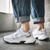 胜耐尅格精品精选特卖2020新款秋季男鞋韩版潮流板鞋男士运动休闲百搭网红ins老爹潮鞋正品打折折扣