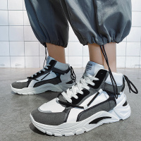 胜耐尅格精品精选特卖帆布鞋男2020新款冬季潮流耐磨高帮板鞋男士透气休闲百搭秋季潮鞋正品打折折扣