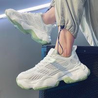 胜耐尅格精品精选特卖帆布鞋男2020新款秋季小白板鞋男士韩版潮流运动休闲ins老爹潮鞋正品打折折扣