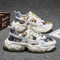 胜耐尅格精品精选特卖男鞋2020新款秋季韩版潮流老爹ins潮鞋男士运动休闲百搭增高板鞋正品打折折扣