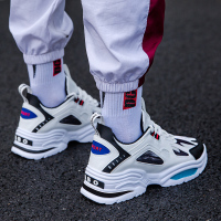 胜耐尅格精品精选特卖男鞋2020新款韩版百搭厚底老爹ins潮鞋男士秋季潮流运动休闲板鞋正品打折折扣