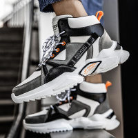 胜耐尅格精品精选特卖高帮鞋男2020新款秋季男士韩版潮流休闲板鞋冬季增高百搭运动潮鞋正品打折折扣