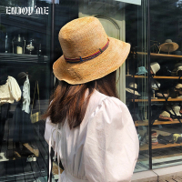 [预售]ENJOY'ME圆顶系绳蝴蝶结拉菲沙滩帽20夏季服饰配件新品