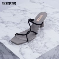 ENJOY'ME小跟拖鞋20夏季新品