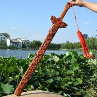 镇宅辟邪桃木剑 肥城桃木剑 家居饰品 家居装饰品 工艺品家庭摆件B4