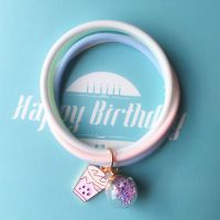 韩国少女驱蚊手环学生儿童婴儿夏季便携防蚊神器户外随身驱蚊手链F9|手环-奶茶杯 两个装