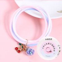 韩国少女驱蚊手环学生儿童婴儿夏季便携防蚊神器户外随身驱蚊手链F9|樱桃 一个装