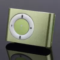 随身听夹子mp3无屏插卡mp3播放器迷你跑步运动mp3带记忆播放|绿色 MP3单机无配件（随机颜色）