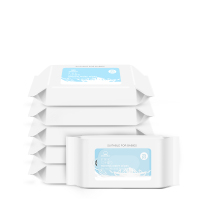 婴儿湿巾 新生儿矿泉水口手湿巾纸湿纸巾25抽6包便携装