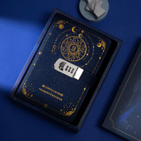 少女心手十二星座公主文具送礼物日记本可爱密码本带锁记事本星空手账本小学生笔记本子创意帐本网红文艺精致
