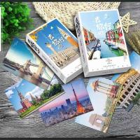 美国泰国欧洲摄影卡片文艺创意潮各地风景明信片旅行|花色去旅行各地36
