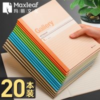 30本子抄写课堂练习本语文商务工作本清新文具复古加厚小学生b5记录本文艺大学生记事本办公笔记本子