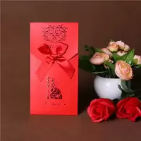 抖音同款请贴用品结婚喜帖创意结婚个性打印20张婚礼请柬|欧式请帖（20张）