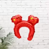 幼儿园教室商场公司年会酒店新年装饰酒吧手持棒布置气球布置学校|发箍爱心款10个