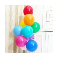 幼儿园教室商场公司年会酒店新年装饰酒吧手持棒布置气球布置学校|彩色哑光气球100个送气筒