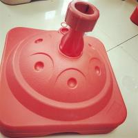 新料环保气球拱门底座 气球装饰立柱底座 可注水底座大号气球底座|红色大底坐