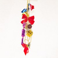 圣诞双铃铛钟挂件圣诞树装饰品挂饰圣诞节装饰品铃铛串挂件|M01