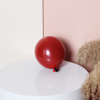 装饰气球活动七夕布置用品套装红色情人节店庆周年新款订婚结婚房|5寸双层宝石红1包(50个)