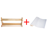 莫拉画具画架画纸卷储存件宝宝儿童学习用品画纸绘画卷架|画纸1+画架1