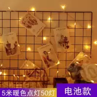 装饰品小挂饰氛围装扮场景布置彩灯店铺发光装饰圣诞节圣诞老人树|5米暖色点灯50灯电池款
