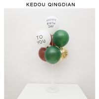 生日店铺告白求婚超市场景装饰用品气球盒子新年布置网红透明|气球支架