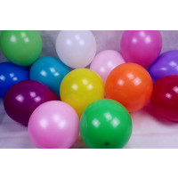 100个生日派对结婚房布置婚礼气球拱门装饰大红色加厚|花色混色约100个