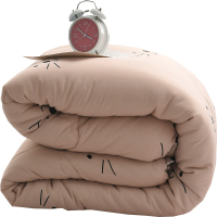 春秋太空棉被单人空调被双人被褥