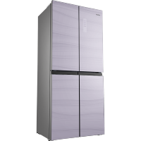 奥马（Homa） BCD-370WDJG极光紫 十字四门风冷无霜 橱柜嵌入式
