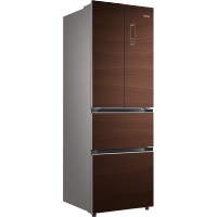 奥马（Homa)327升一级变频多门冰箱 零度保鲜 摩卡棕