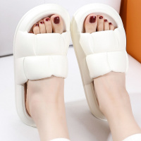 拖鞋女夏季家居室内防滑防臭家用洗澡学生厚底外穿ins情侣凉拖鞋
